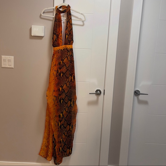 High split PLT summer dress with print - Picture 5 of 7